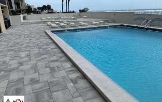Pool Deck Pavers in Santa Rosa Beach