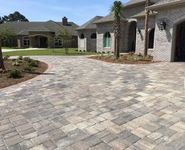 Travertine vs Concrete Pavers