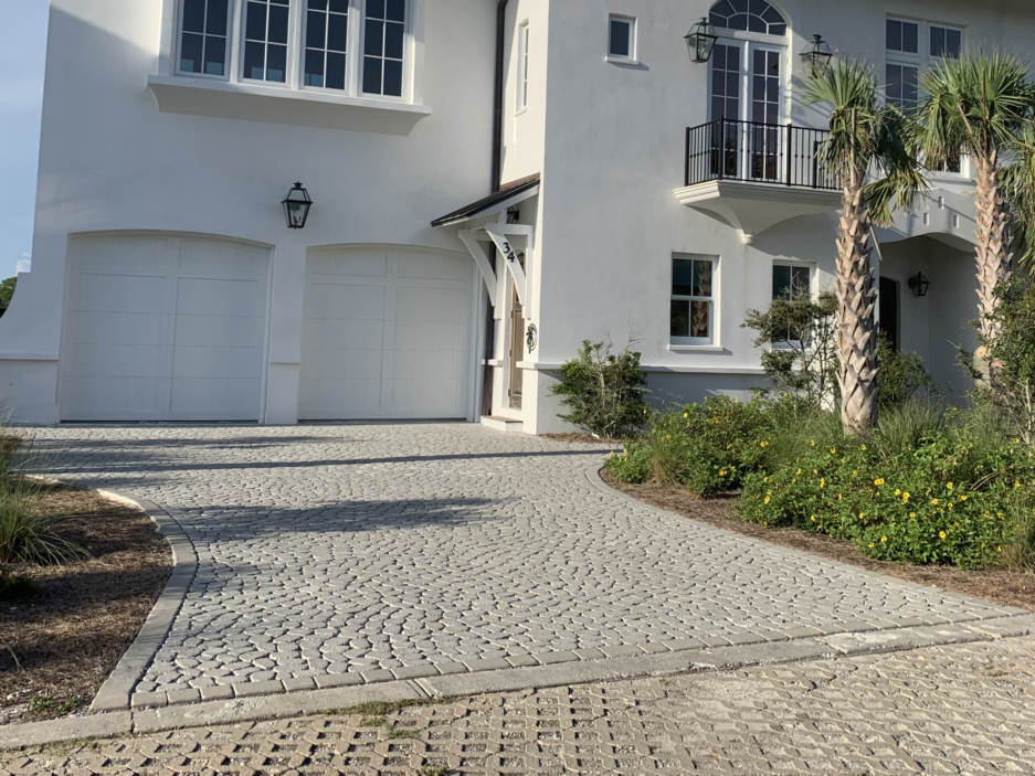 Modern Paver Driveway Design Ideas for 30A Florida Homes