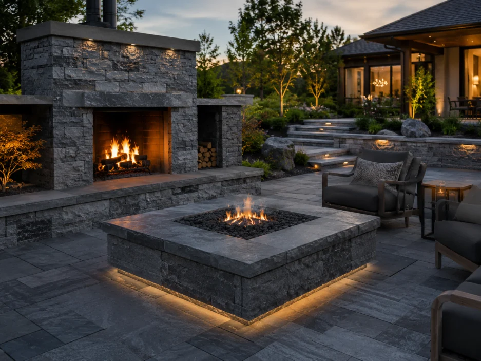 outdoor fireplace pavers contractor 30a outdoor fireplace pavers contractor 30a