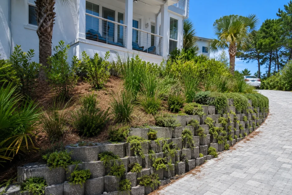 Retaining Wall Pavers 30A Delta Pavers-4 Retaining Wall Pavers 30A Delta Pavers-4