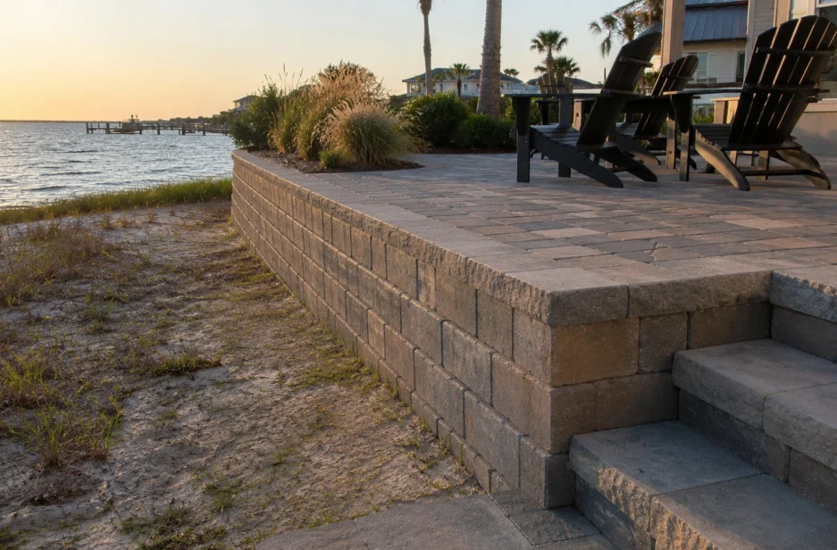 Retaining Wall Pavers 30A Delta Pavers-5 Retaining Wall Pavers 30A Delta Pavers-5