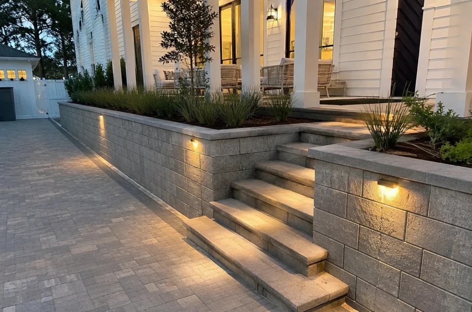 Retaining Wall Pavers 30A Delta Pavers-6 Retaining Wall Pavers 30A Delta Pavers-6