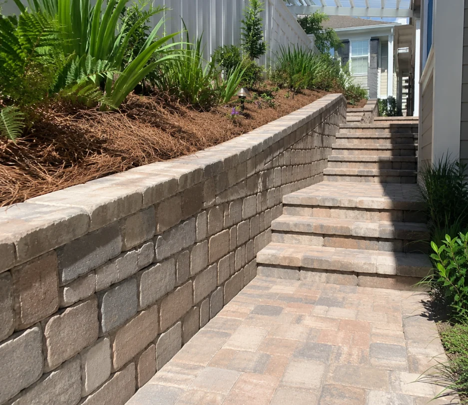 Retaining Wall Pavers 30A Delta Pavers-7 Retaining Wall Pavers 30A Delta Pavers-7