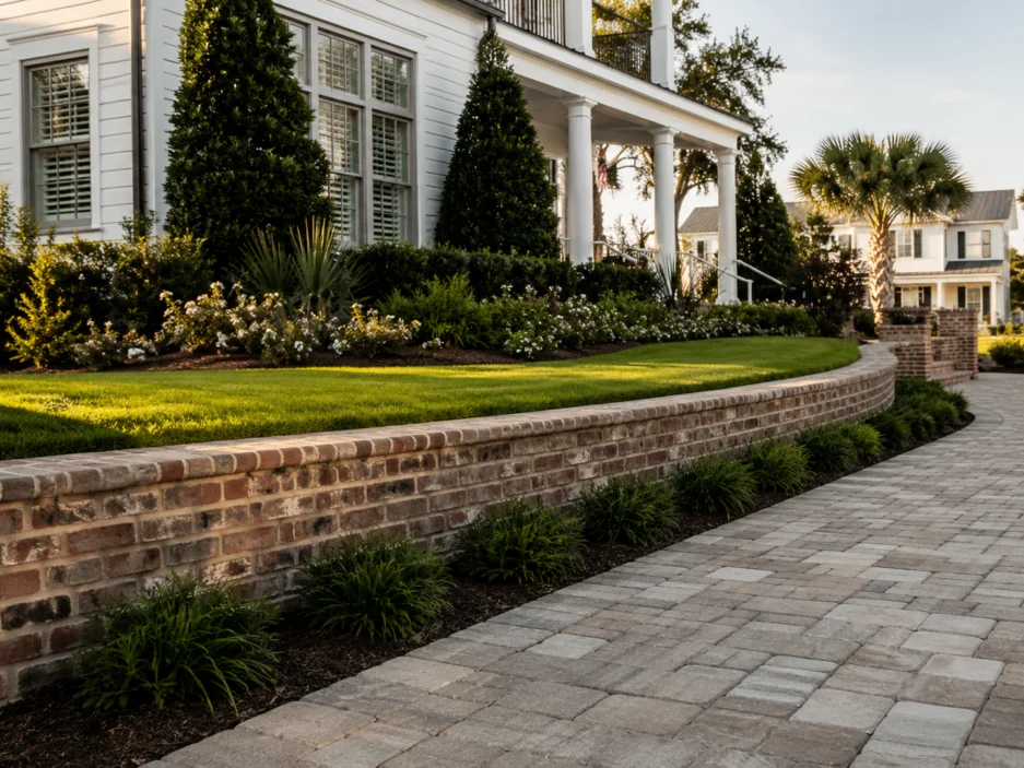 Retaining Wall Pavers 30A Delta Pavers Retaining Wall Pavers 30A Delta Pavers