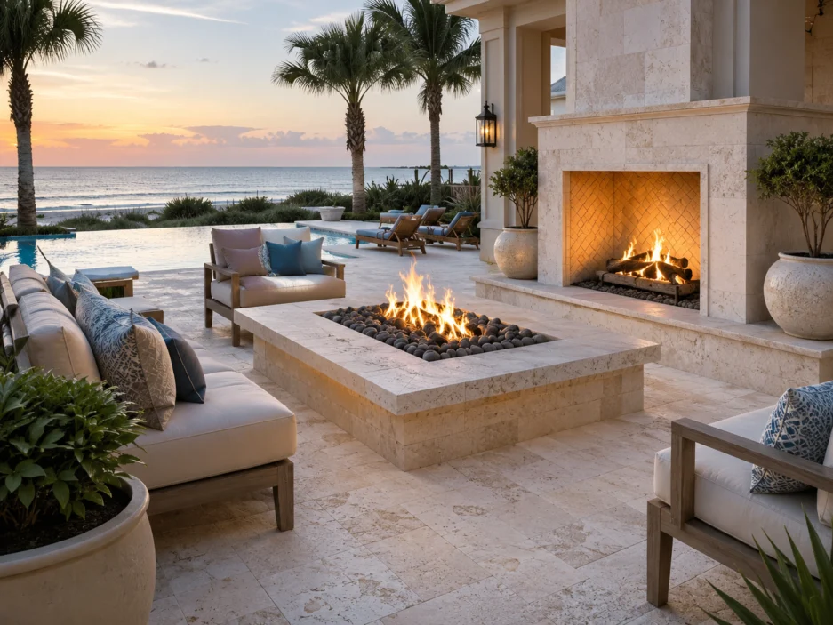 Outdoor Paver Fire Pit Ideas for Your 30A Florida Home